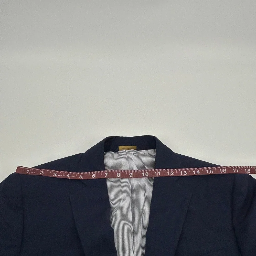Brooks Brothers Explorer Sport Coat Mens 38R Navy Blue Regent Fit Wool Blazer
